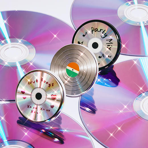 补货架到【播放此刻】POPGRIP粘贴式支架 转个不停系列 Love Songs/单曲循环 商品图3