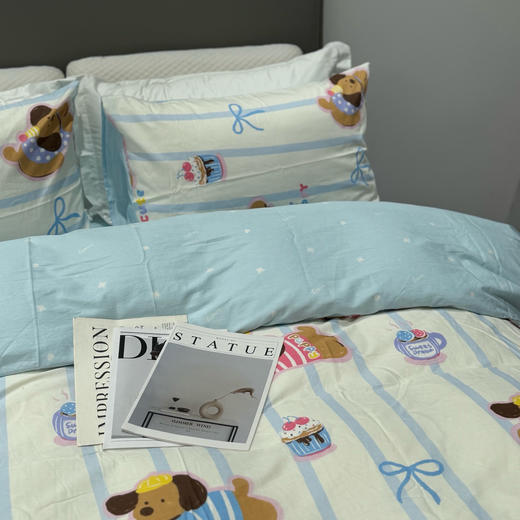 轻奢全棉印花四件套 商品图5