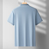 【桑蚕丝】【DDS】大依优型大码男装短袖POLO衫透气加肥加大大号半袖体恤上衣男士胖子 商品缩略图1
