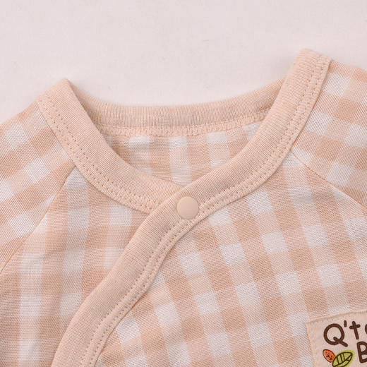 棉果果夏季彩棉纯棉哈衣爬服蝴蝶连体衣M201726199208 商品图1