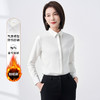 【加绒款】罗蒙女士衬衫挺括有型百搭日常长袖衬衫女商务暗门襟 商品缩略图2