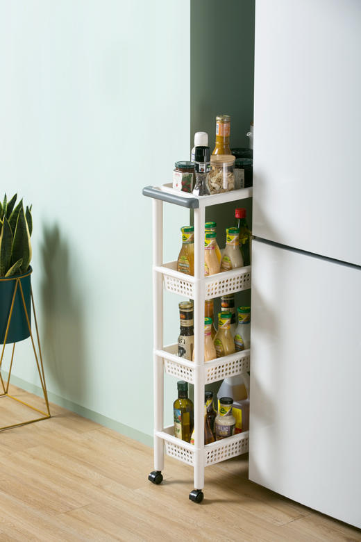 茶花多纳可移动四层置物架 商品图6