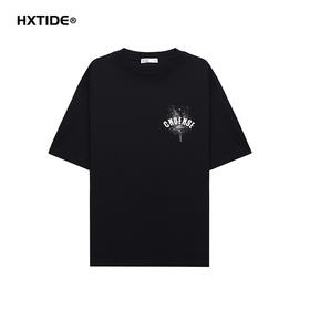 【断码清仓】HX 夏季圆领短袖T恤C102520004101