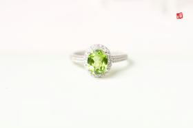 【春意】橄榄石戒指