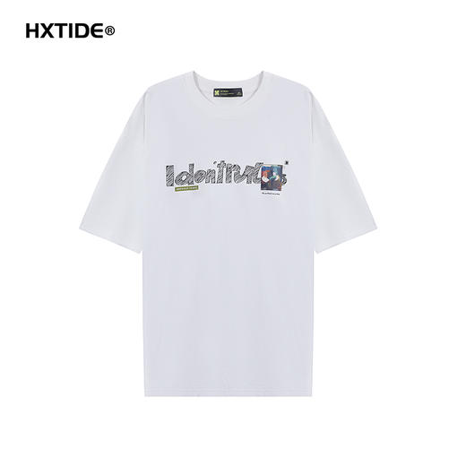 【断码清仓】HX 夏季圆领短袖T恤S102522028101/02 商品图0