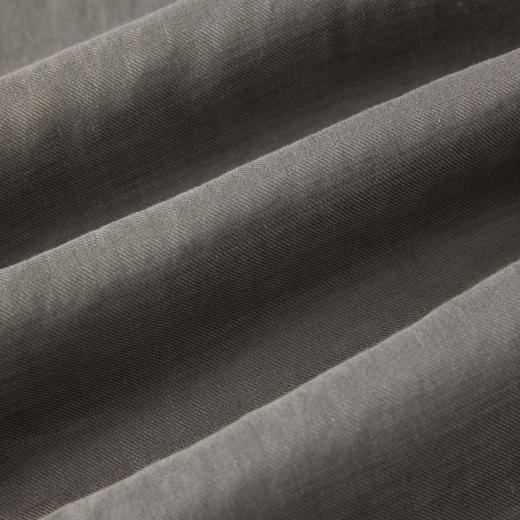 ROMI STUDIO“经典升级” 斜纹亚麻高腰透气杏仁绿阔腿西裤K3710 商品图9