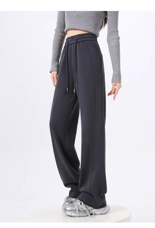 裁缝学苑AQ446窄版阔腿裤纸样女装新款运动裤直筒卫裤子样板图纸 商品图1