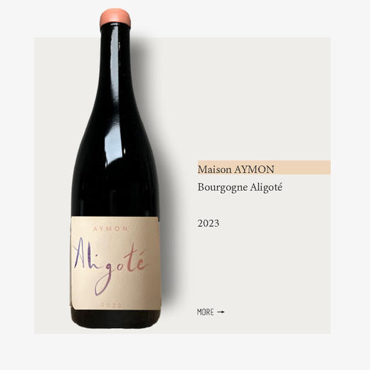 Maison AYMON Bourgogne Aligoté 2023 艾蒙酒庄勃艮第阿里高特干白2023 商品图0