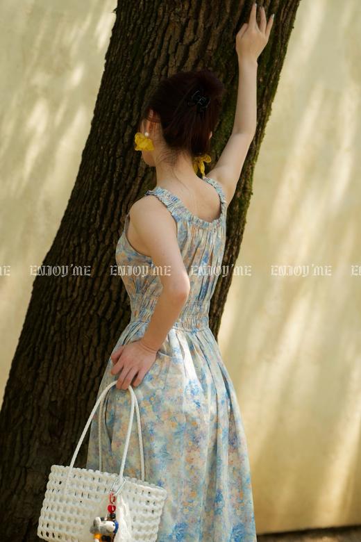 【门店同款】ENJOY夏季“悠然之境”油画打揽连衣裙 162253131 商品图12