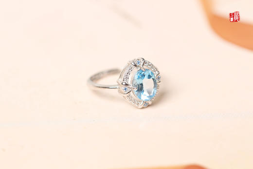 【繁星】托帕石戒指 商品图5