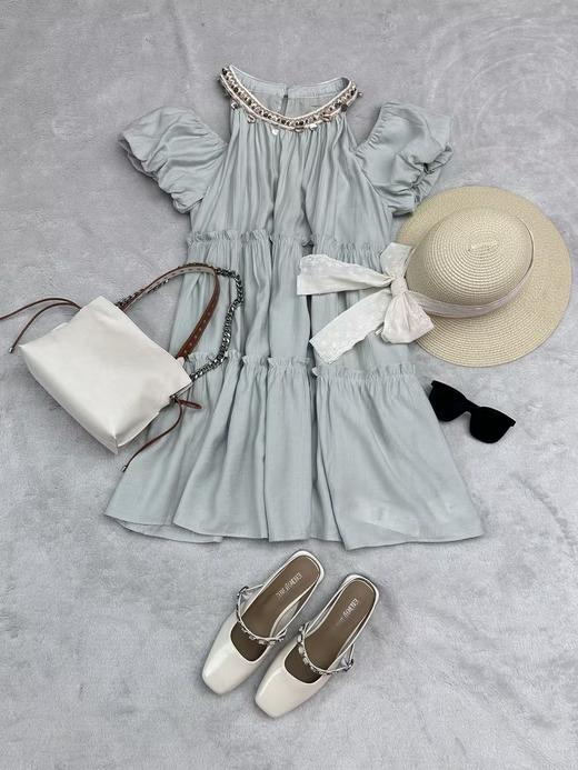 【门店同款】ENJOY夏季“悠然之境”贝壳蛋糕裙 162295147 商品图1