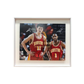 收藏系列 姚麦 亲笔签名纪念装饰画