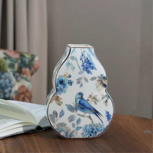 英国royalclassic皇家柯莱斯新中式复古喜上眉梢陶瓷古韵花瓶 商品图0