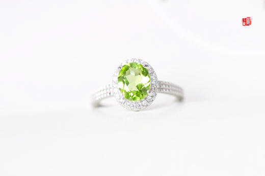 【春意】橄榄石戒指 商品图4