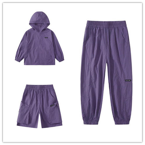 班集儿童防晒衣裤短裤中大童防晒衣春夏季外套儿童新品户外防晒衫凉感轻薄外套110-170（有防晒和凉感检测报告） 商品图8