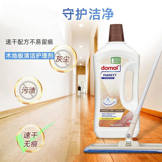 德国进口Domol木地板清洁护理剂 1L/瓶 商品图0