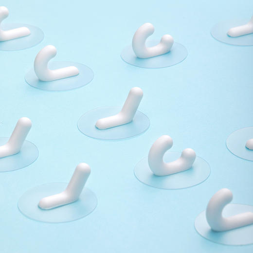 茶花字母无痕粘钩3个装 商品图3