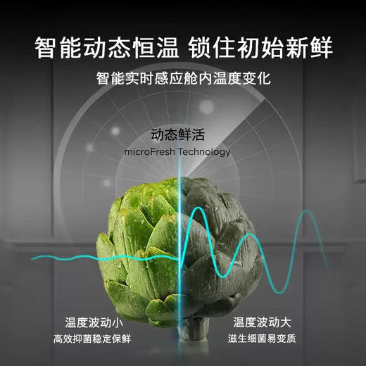 西门子（SIEMENS）637升超大容量双开门变频家用冰箱对开门 双循环超级速冷精准保鲜抗菌净味一级能效 KT632093VC 白色 商品图4