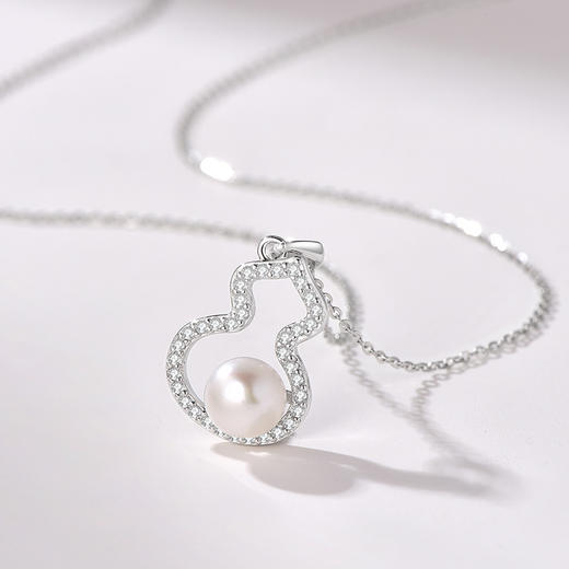 周六福唐顿千金珍珠项链	ZLFX062113 商品图4