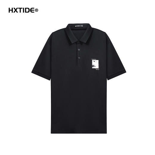 【新品上新】HX 夏季翻领短袖T恤S102522157101 商品图0
