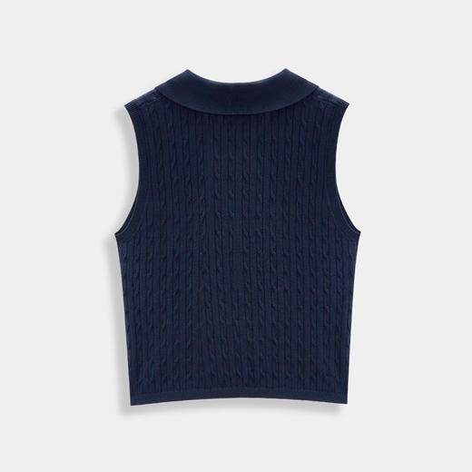 IEF/爱依服2025上衣夏季 韩版简约通勤气质休闲修身百搭背心DZ41968- 商品图1