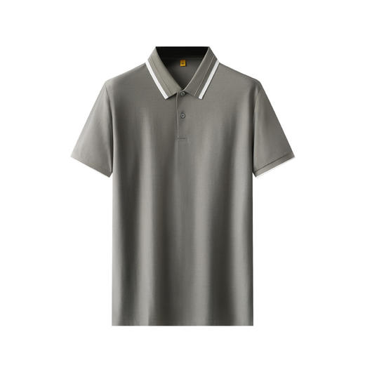 【莫代尔】【DG】大依优型莫代尔棉Polo衫翻领体恤男加肥大码胖子宽松休闲夏装弹力半袖 商品图5