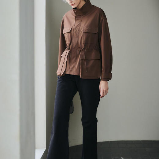 洛诗琳14742春季新款设计感随性收腰显瘦中装外套女091 商品图3