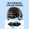 京东京造 【真国标】电动车头盔短镜款 夏季四季通用3C认证新国标A类315推荐电瓶车头盔蓝白M码 /摩托车/电动车 /骑士装备 /电动车头盔 商品缩略图3