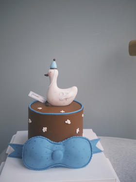 「女孩」超可爱 鸭鸭大鹅过生日 ~ 水果奶油蛋糕 矮一丢丢