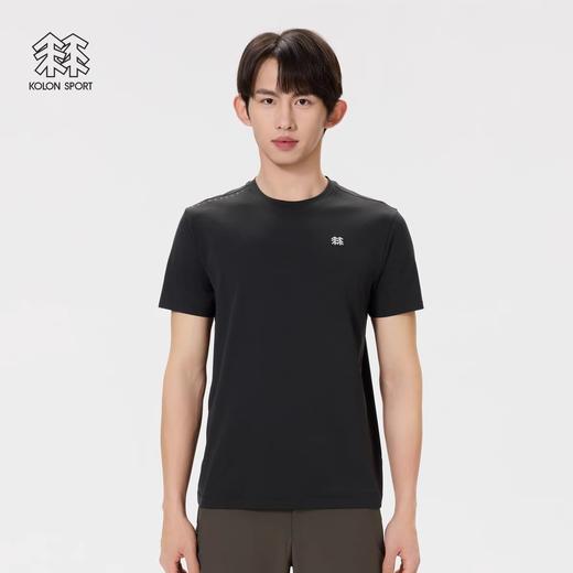K隆 立体硅胶LOGO速干运动圆领短袖T恤 Z-15160 商品图2