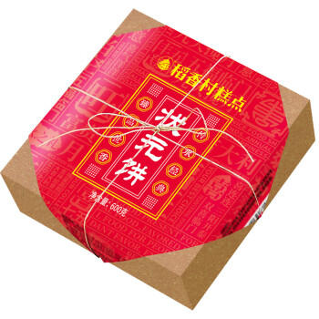 稻香村糕点枣泥饼状元饼600g年货礼盒1.2斤装 饼干蛋糕零食点心伴手礼 商品图1