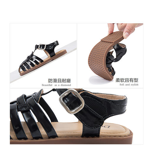 笛莎Deesha 女童童鞋2025夏新款凉鞋 商品图3