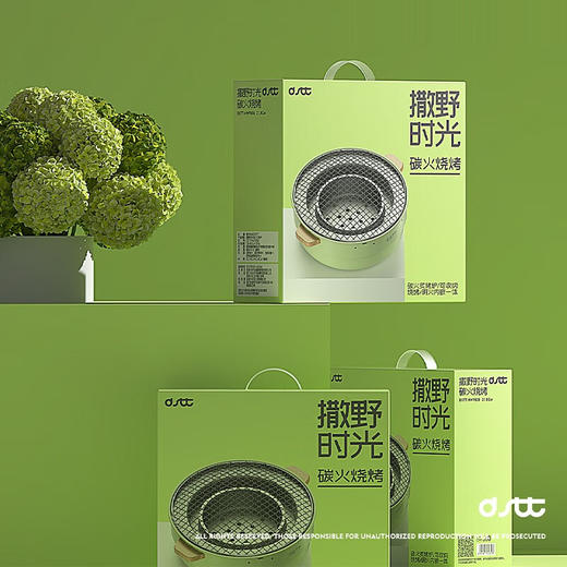 都市太太（DStt）都市太太撒野时光·碳火炙烤炉围炉煮茶户外室内烧烤炉取暖炉 商品图4