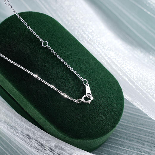 子佩集S925银【蝴蝶之夏】套链【YL-7270】纯银项链时尚翡翠蝴蝶项链2503 商品图4