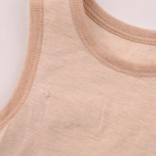 棉果果夏季彩棉纯棉家居背心M201170199219 商品图2