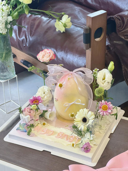 破壳日 鲜花蛋糕 商品图3