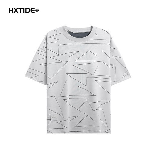 【新品上新】HX 夏季圆领短袖T恤Z102520002101/02 商品图5