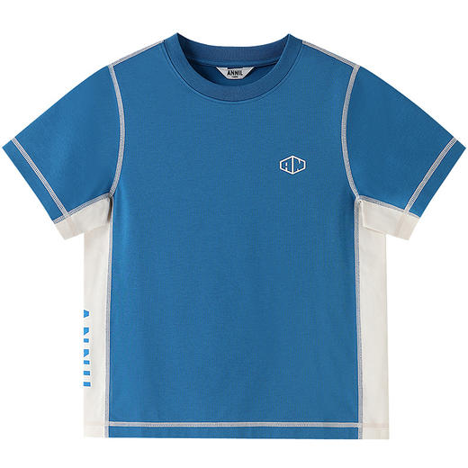 【实体店同款】男童圆领短袖针织衫夏季新款安奈儿童装AB521637 商品图7