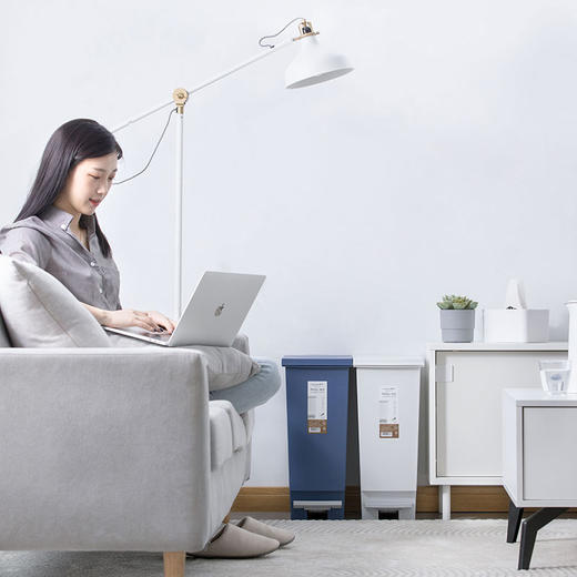 茶花洁纳脚踏式垃圾桶20205003 商品图11