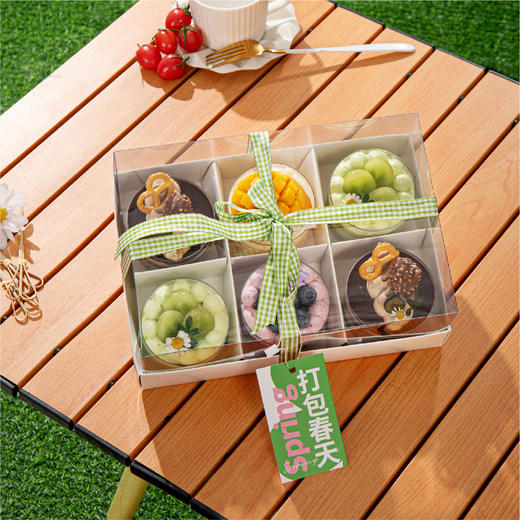 立减50元-缤纷六宫格甜品盒蛋糕（周末专属） 商品图1