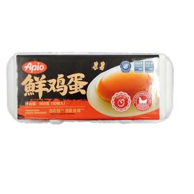 APIO可生食鸡蛋550g/10枚装