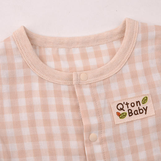 棉果果夏季彩棉纯棉哈衣爬服对开连体衣M201722199214 商品图1