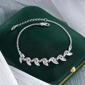 子佩集S925银【岁岁欢愉】手链【YS-0687】纯银时尚麦穗锆石手链2503