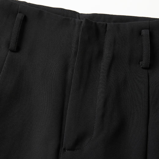 ROMI STUDIO“棕标系列”腔调穿搭高密纹醋酸高腰直筒西裤K4006 商品图4