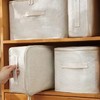 天山棉麻衣服收纳箱 商品缩略图3