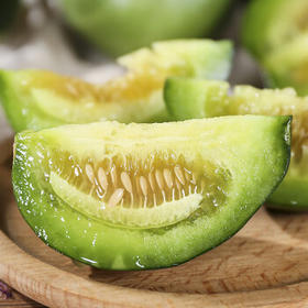 京鲜生 绿宝香瓜甜瓜  净重3斤 4-6粒装 生鲜水果