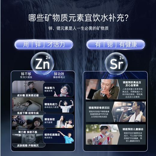 卡萨帝（Casarte）星悦矿泉水净水器家用净水机RO反渗透 焕鲜水锌锶矿泉直饮1000G净饮机CKC1000-RZQ3U1家电国家补贴 商品图3