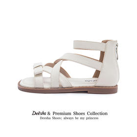 笛莎Deesha 女童童鞋2025夏新款凉鞋