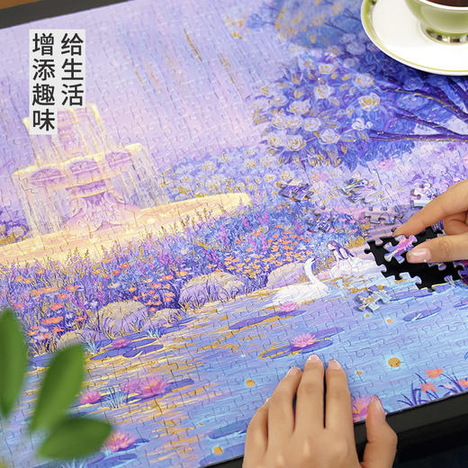 TOi图益-潮玩拼图系列-金色许愿池-1000片-分包款 商品图2