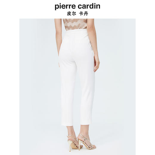皮尔卡丹女装夏季新款简约干练通勤直筒西裤P4204T4029W0 商品图2